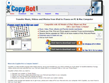 Tablet Screenshot of icopybot.com
